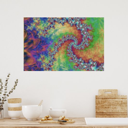 De lege creëer poster (Keuken)