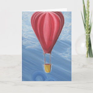 De Lege Kaart van de Ballon van de hete Lucht