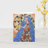 De Lege Kaart van de Godin van de Blonde van de (Gele Bloem)