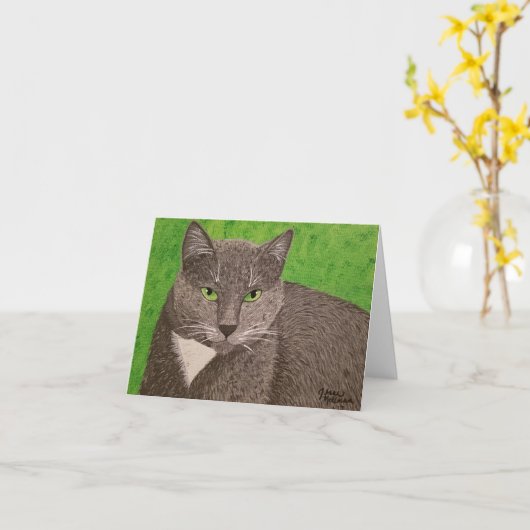 De lege kaart van de Kat van Smokey (Gele Bloem)