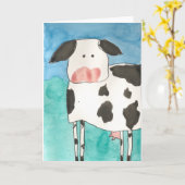 De Lege Kaart van de koe (Gele Bloem)