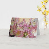 De Lege Kaart van de Moederdag van Glads (Gele Bloem)