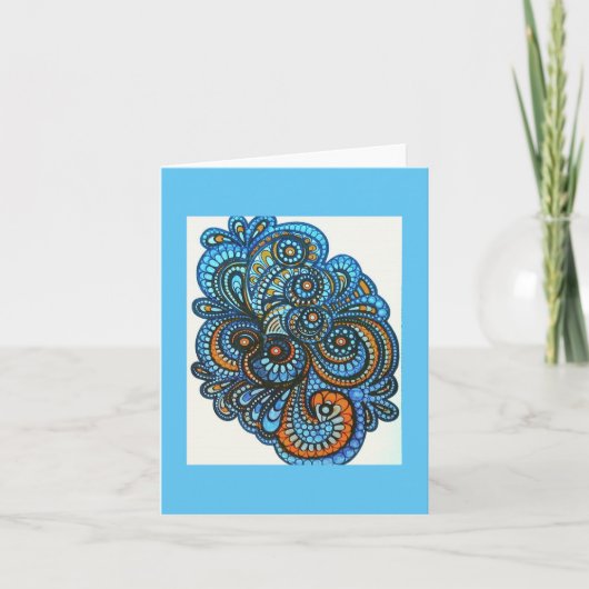 De lege Kaart van de Nota (Voorkant)