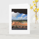 De lege Kaart van de Nota/Camino DE Santiago (Gele Bloem)