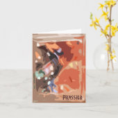 De lege Kaart van de Nota in de Warme Kleuren van (Gele Bloem)