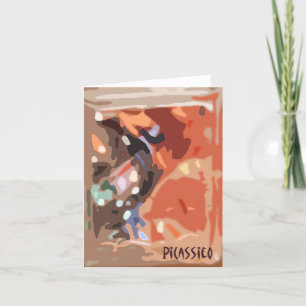 De lege Kaart van de Nota in de Warme Kleuren van