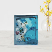 De lege Kaart van de Nota in Schaduwen van Blauw, (Gele Bloem)