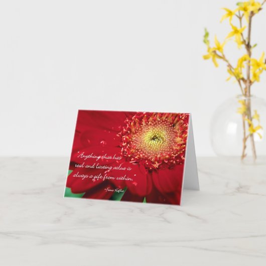 De lege Kaart van de Nota van de Bloem met het (Gele Bloem)