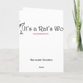 De lege Kaart van de Rat (Achterkant)