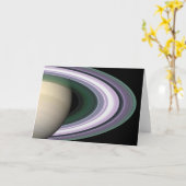 De Lege Kaart van de Ringen van ruimteSaturn van (Gele Bloem)