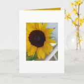 De Lege Kaart van de zonnebloem (Gele Bloem)