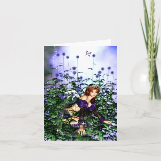 De Lege Kaart van Fairie van de distel (Voorkant)