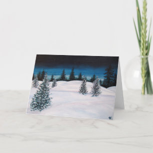 De Lege Kaart van het Landschap van de winter