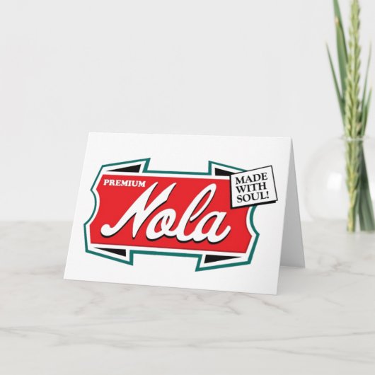 De lege Kaart van New Orleans Louisiane (Voorkant)