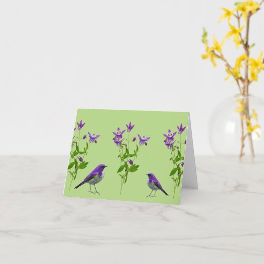 De lege Kaart w/Envelope van de Nota (Gele Bloem)