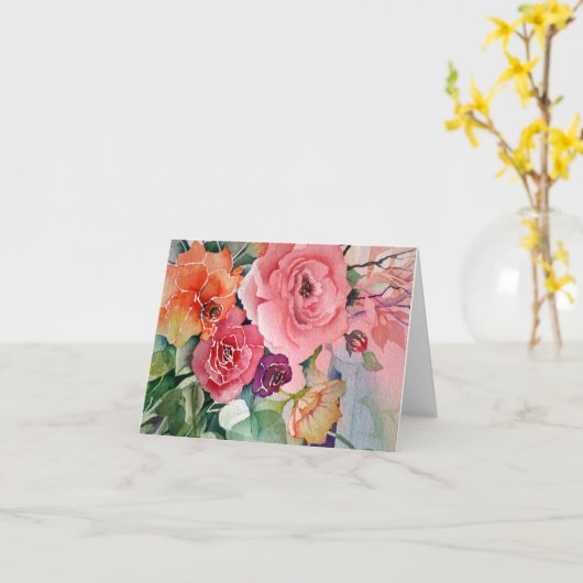 De Lege Kaarten van de Tuin van de lente (Gele Bloem)