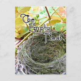 De lege nest briefkaart