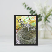 De lege nest kaart (Staand voorkant)