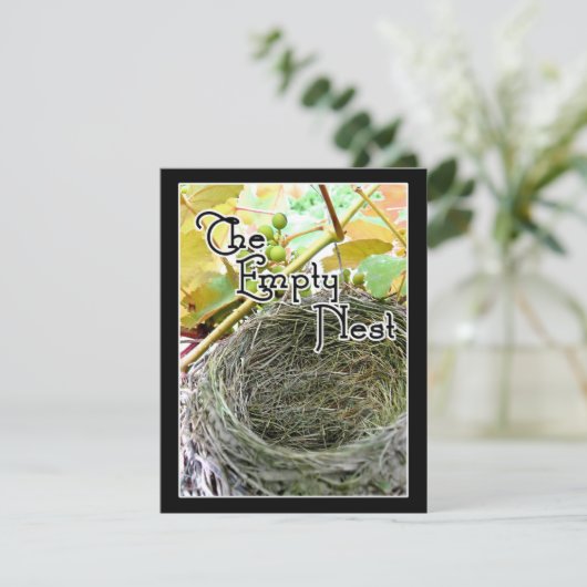 De lege nest kaart (Staand voorkant)