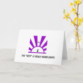 De lege nest kaart (Gele Bloem)