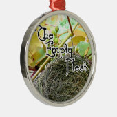 De lege nest metalen ornament (Rechts)