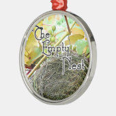 De lege nest metalen ornament (Links)