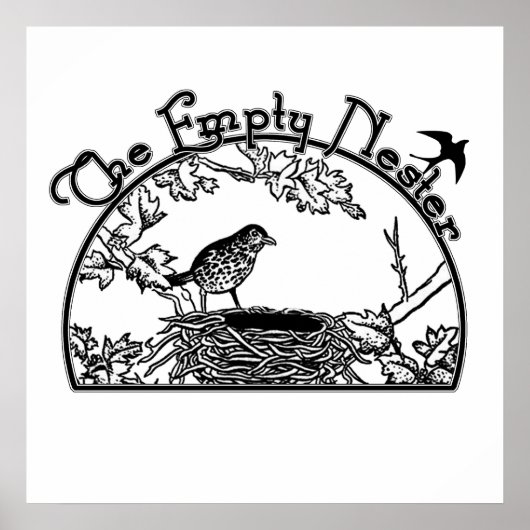 De lege nester poster (Voorkant)
