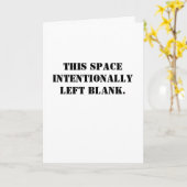 De lege Ruimte Grappige Kaart van de Verjaardag (Gele Bloem)