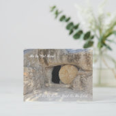 De lege tombe van Jezus Christus op Briefkaart (Staand voorkant)