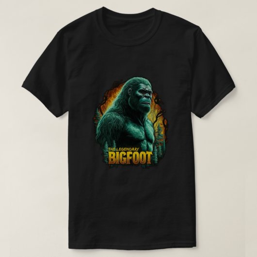 De legendarische Bigfoot T-shirt (Design voorkant)
