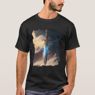De legendarische epische zwaardhelden t-shirt