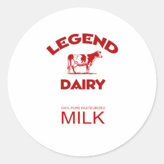 De legendarische legende Dairy Ronde Sticker