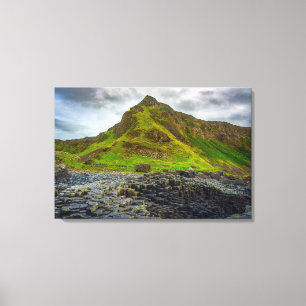 De legendarische reusachtige Causeway-landschapmuu Canvas Afdruk