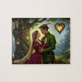De legendarische romance van Sherwood Forest Legpuzzel