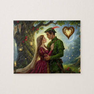 De legendarische romance van Sherwood Forest Legpuzzel