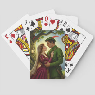De legendarische romance van Sherwood Forest Pokerkaarten