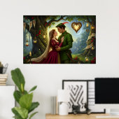 De legendarische romance van Sherwood Forest Poster (Thuiskantoor)