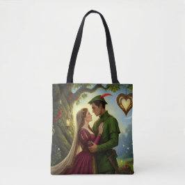 De legendarische romance van Sherwood Forest Tote Bag
