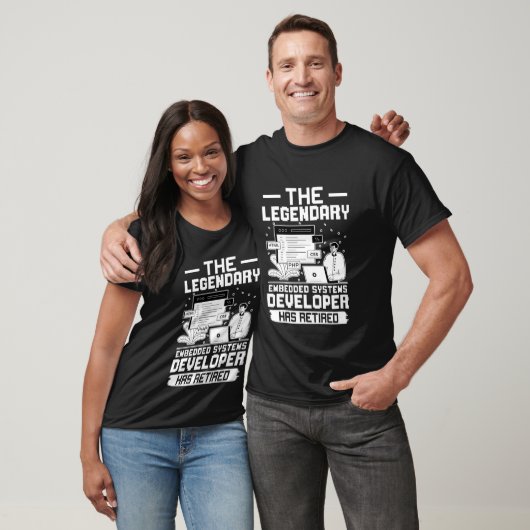 De Legendary Embedded Systems Developer heeft Reti T-shirt (Unisex)