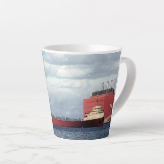 De Legendary S.S. Edmund Fitzgerald Latte Mok (Rechterhoek)