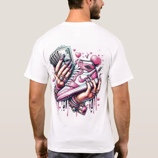 "De legende, de mythe, de held" T-shirt (Achterkant)