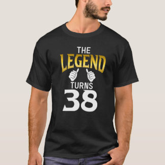 De Legende draait 38 dagen. T-shirt