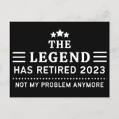 De Legende heeft 2023 in beslag genomen Niet meer Briefkaart (Voorkant)