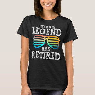 De legende heeft de Glasretiment in beslag genomen T-shirt