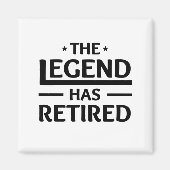 de legende heeft een cadeau voor collega ' s met p magneet (Voorkant)