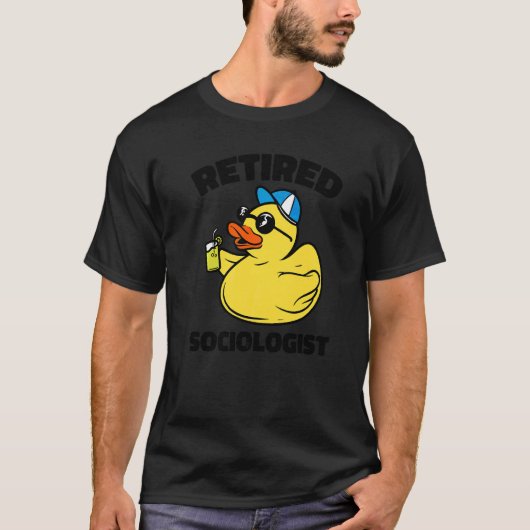 De legende heeft gepensioneerde socioloog   t-shirt (Voorkant)