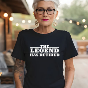 De legende heeft grappige pensioencitaten ingetrok