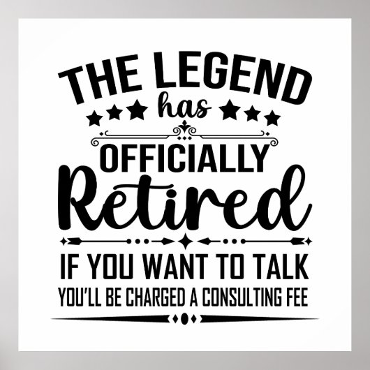 De legende heeft officieel afscheid genomen van gr poster (Voorkant)