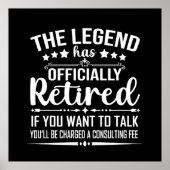 De legende heeft officieel afscheid genomen van gr poster (Voorkant)