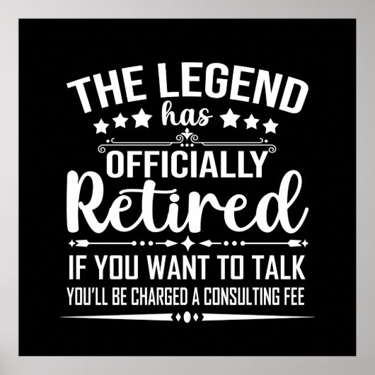 De legende heeft officieel afscheid genomen van gr poster (Voorkant)